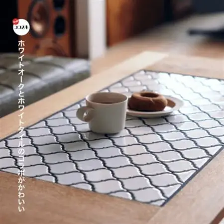 Tile Living Table (タイルリビングテーブル) ホワイトタイル【SWOF】_雑貨・日用品 机・テーブル 家具・インテリア _【1392609】