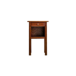 旭川家具　山室家具製作所　ESPOIR(エスポアール)No.36　ホールテーブル400　ミズナラ 【 国産 無垢 インテリア 木製 シックテーブル サイドテーブル 収納 チェスト 本棚 リビング 寝室 玄関 北海道 】 _00265