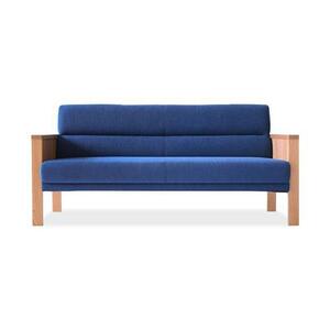 旭川家具 MUKU工房オリジナル MKソファ 170 チェリー 【 国産 無垢 インテリア 木製 ナチュラル ソファ ソファー 2.5人掛け 3人掛け リビング ダイニング 北海道 】_01644