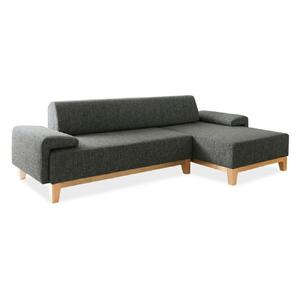 旭川家具 MUKU工房オリジナル reffine(ラフィーネ) ナラ カウチソファ 【 国産 無垢 インテリア 木製 ナチュラル ソファ ソファー 3人掛け カウチ コーナー リビング ダイニング 北海道 】_01649