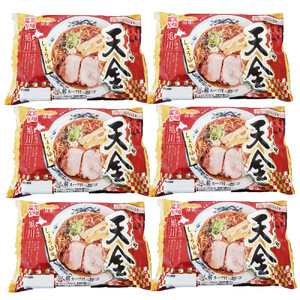 旭川生ラーメン 天金しょうゆラーメン ラーメンスープ付 １袋２人前×６袋 藤原製麺製造 ｜ ラーメン 北海道_01524