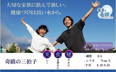 天然アルカリ温泉水｢薩摩の奇蹟｣20L×1箱 ZS-750