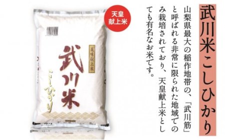 山梨県産 武川米こしひかり5kg 115-002