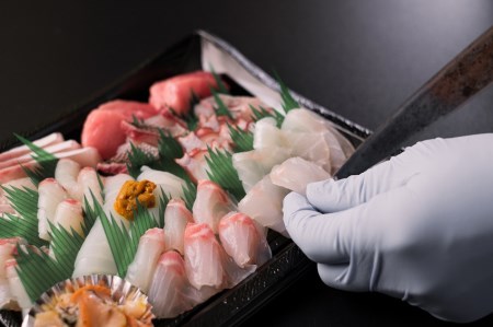 刺身 盛り合わせ 「旬のお刺身盛合せ」刺盛 地魚 2-3人前 冷凍 急速冷凍 仙崎 長門市 配達指定可能 日時指定可能 (10045)