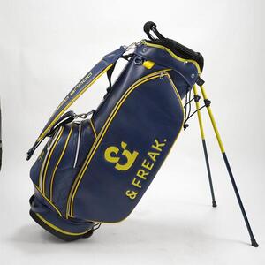 ゴルフバッグ FD Collabo Stand Bag DCC761F ネイビー/イエロー | golf ごるふ ゴルフ ゴルフバッグ キャディバッグ キャディーバッグ キャディーバック ゴルフ用品 スポーツ スポーツ用品 _DY52