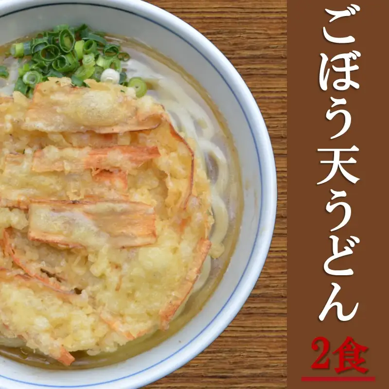 うどんそば処 あぐんちゃ 冷凍 ごぼう天うどんと肉うどん（４食）【A5-442】