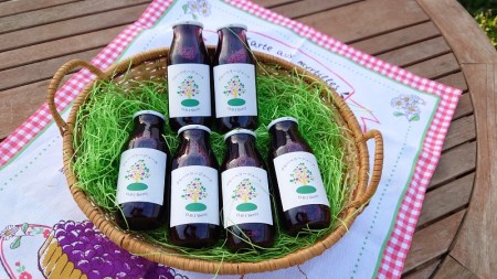 O-B-Iベリー農園のブルーベリージュース　180ml×6本 [h185]