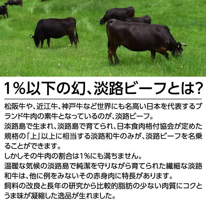 淡路ビーフ モモバラ スライス 500g 【お届け日指定返礼品】