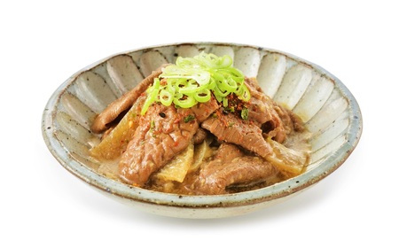 【国産豚もつ煮】割烹天八 自家製 もつ煮 500g×1袋 冷凍[ZA105]