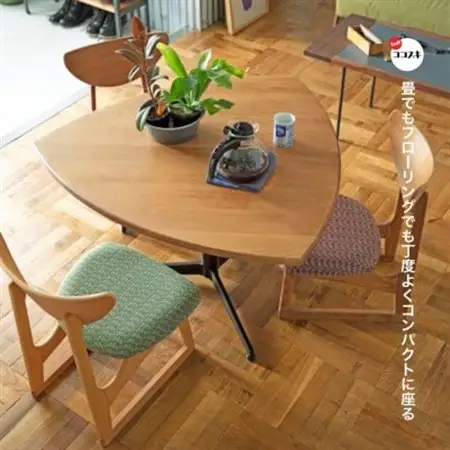 Lager Chair (ラガーチェア) ミナモ ブルー ダークブラウンフレーム【SWOF】_雑貨・日用品 椅子・チェア・ソファ 家具・インテリア _【1399471】