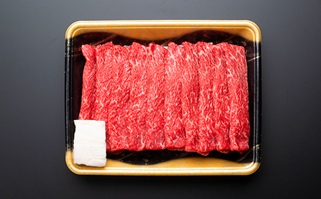 雪降り和牛尾花沢 A4-5 すき焼き用 モモ 400g nj-yomxy400