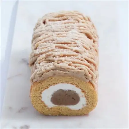 モンブランロール ホール_菓子・スイーツ ケーキ  _【配送不可地域：離島】【1396585】