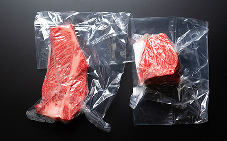 尾花沢牛 A4-5  ブロック肉食べ比べセット 赤身500g 霜降り500g 計1kg nj-oglnm1000