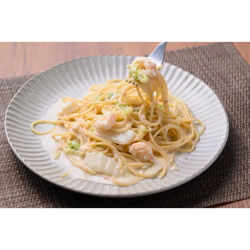 「カニ屋が作る 海のパスタ」 海香る ガサ海老のクリームパスタ 3皿セット