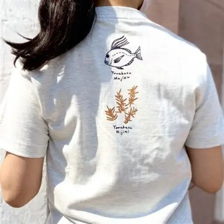 与那原・やんばる船Tシャツ(Doucatty×Yunaコラボ)サイズS【1399152】