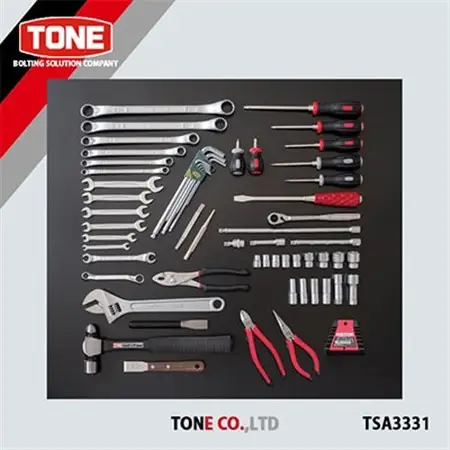 TONE　TSA3331ツールセット(レッド)_雑貨   _【1392945】