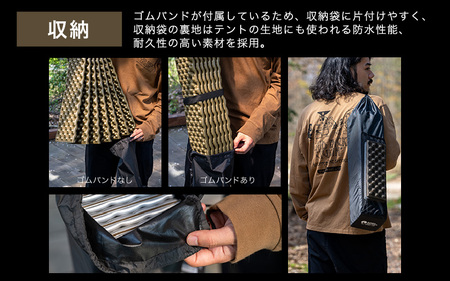 SUNDAY MOUNTAIN OCM アウトドアコンフォートマット 1枚 ブラウン 【スリーピングマット 防災 R2.1 シート クッション 折り畳み 軽量 コンパクト レジャー キャンプ アウトドア ギア】 [B-8037_01]
