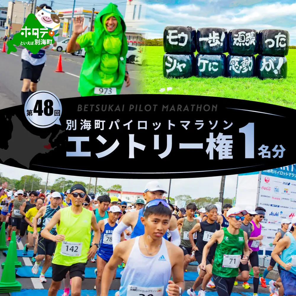 第48回別海町パイロットマラソン マラソン（42.195km）の部エントリー権【PM0000001】