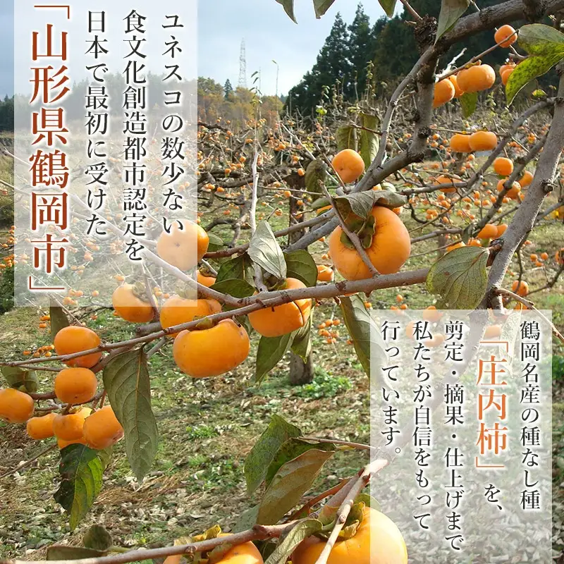 出羽の精（干し柿） 8個入　X05-501