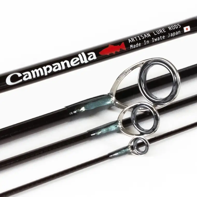 BI087 オールハンドメイドルアーロッド　Campanella446TSUL