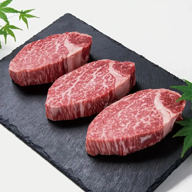 宮崎牛ヒレステーキ 3枚 合計450g 牛肉 ステーキ 高級部位 ブランド牛 ミヤチク 内閣総理大臣賞4連覇＜47-19b＞●