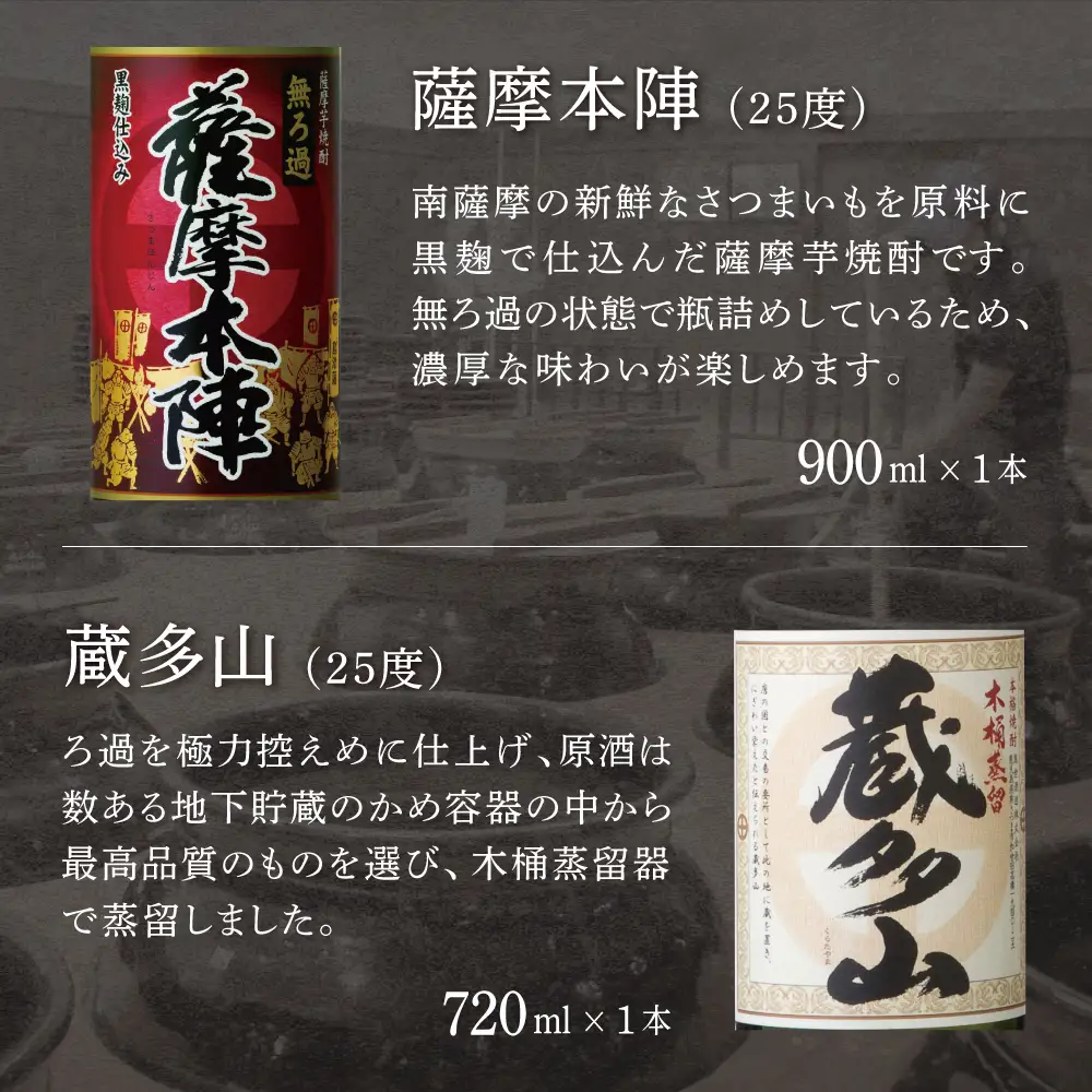 【蔵元直送】萬世酒造 薩摩伝承飲み比べセット 本格芋焼酎 芋焼酎 25度 米麹 ハイボール 飲み比べ お湯割り 水割り ロック ギフト セット 南さつま市