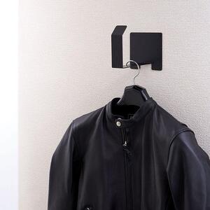 ヘルメット壁掛けホルダー　黒