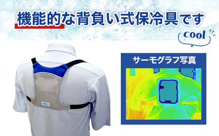 アイスリュック Style 青 保冷剤付き 保冷 [um40azp110003] アイスリュック