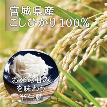 宮城県産コシヒカリ使用　米粉パスタ グルテンフリー米粉麺 30袋_麺 パスタ  _【1366732】