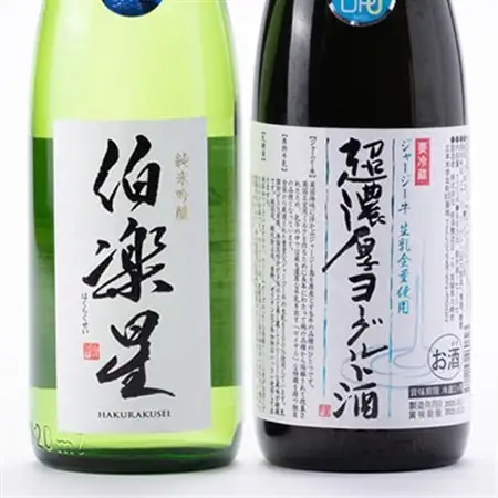 【宮城の人気蔵】伯楽星 純米吟醸・超濃厚ヨーグルト酒　720ml×2本_酒・アルコール     酒・アルコール 純米吟醸 日本酒 sake サケ_【配送不可地域：離島】【1389319】