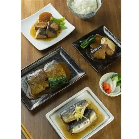 こだわりの逸品「三陸海彩　和風煮魚詰め合わせ」4種×2パック_魚介・海産物   _【1393599】