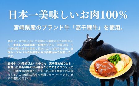 【レンジでプロ味！】黒毛和牛100％プレミアムハンバーグ温野菜プレート ハンバーグ120g＆温野菜80g×4食セット ハンバーグ 黒毛和牛 高千穂牛 牛 牛肉 ブランド牛  国産 温野菜 冷凍 レンジ お惣菜 おかず  レンジ調理 簡単調理 宮崎県 高千穂町 _Tk005-055