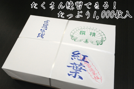 たくさん練習！たっぷり半紙