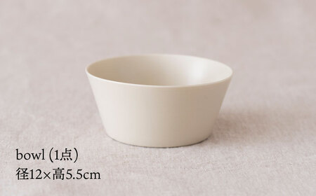 【美濃焼】flat ソロセット（アイボリー）【KANEAKI SAKAI POTTERY】【TOKI MINOYAKI返礼品】 食器 皿 プレート 鉢 ボウル 取皿 取り皿 サラダボウル スープボウル デザートボウル パスタ皿 メインディッシュ 食器セット セット 送料無料  [MBC037]