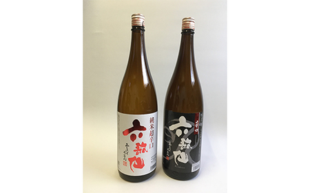 六歌仙 純米超辛口・辛口 各1.8L セット 日本酒 F2Y-4263