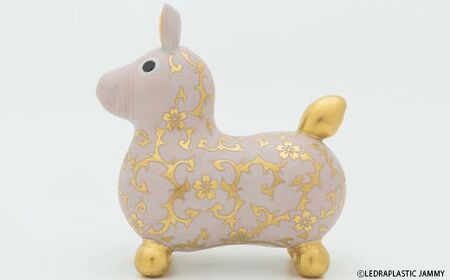 【RODY×九谷焼】九谷焼ロディ「白粒盛金桜花唐草文(ピンク)」仲田錦玉 ロディ