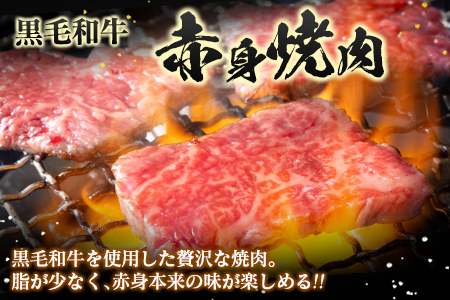 宮崎県産黒毛和牛 赤身焼肉800g＆戸村のたれセット【C408】