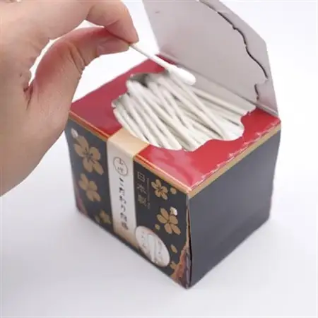 【富田林市産】山洋紙容器こだわり綿棒(180本入)×60個セット_雑貨・日用品  日用品 _【1405658】