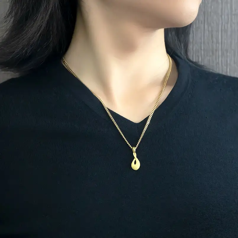  純金 24金 ペンダントトップ ダイヤモンド インフィニティ ネックレス ゴールド ダイヤ 24k K24 プレゼント ギフト 贈り物 山梨県 昭和町 送料無料 管理番号230404101dk24mba SWAA091