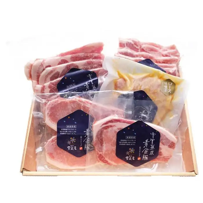 雪室熟成黄金豚バラエティセットB（5種類・合計1.1kg）