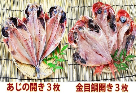 【久根崎善次郎商店】厳選！干物セット6種16枚 [0020-0098]