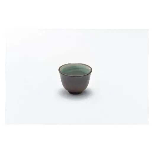 【萬古焼（ばんこやき）】玉露、かぶせ茶、高級茶葉をより美味しく愉しむ茶器。和洋のインテリアを選ばないモダンデザイン。ひとしずく（急須と煎茶碗）セット 【ちゃ】 藤総製陶所