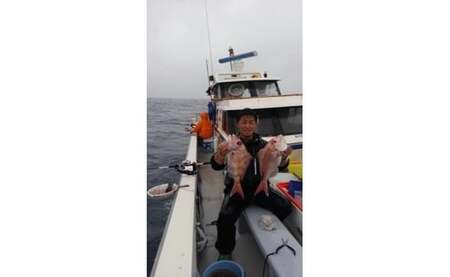 遊漁船 あゆ丸　船釣り体験券【１名様】（エサ・氷付き） 高知 久礼 釣り 体験 魚 エサ 氷 