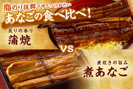 あなご2種（蒲焼あなご・煮あなご）セット 魚介類 魚 穴子 蒲焼き 煮穴子 セット 食べ比べ 【156_2012】