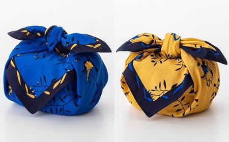 【ウクライナデザインセット】風呂敷・がま口・豆皿