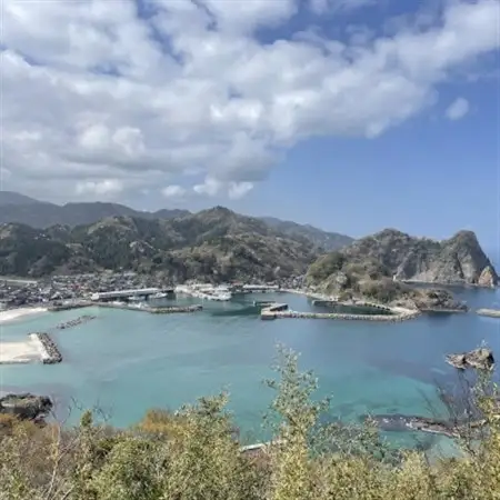 新温泉町七釜温泉発　ガイドつきポタリングツアー Eバイクで日本海の景色を満喫しよう!ペアチケット　【1409508】