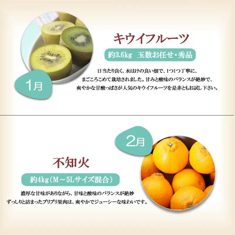 【定期便全6回】 有田川町の旬のフルーツをお届け！