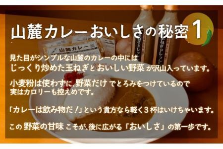 また食べたくなるカレー！＜木更津山麓カレー＞十両・小結セット