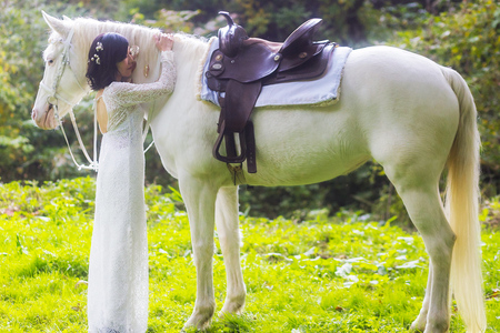 馬と撮影 カジュアルプラン [0092]