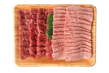 おおいた和牛 バラ焼肉・もも焼肉用セット(合計800g)牛肉 お肉 やきにく 食べ比べ【112102300】【ミートクレスト】